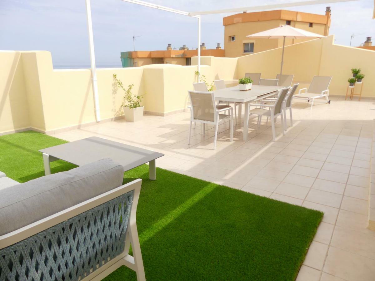 Duplex La Carihuela 1ª Linea De Playa Apartamento Costa Del Sol Torremolinos Buitenkant foto